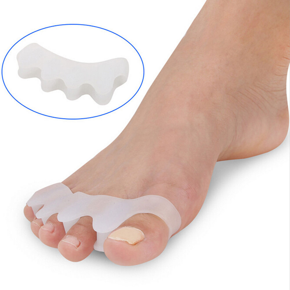 Best of 1 Pair Medical Silicone Gel Five-Toed Splitter Orthotics Thumb Valgus Protector Bunion Adjuster Hallux Guard Feet Care Supplies Reviews & Tips