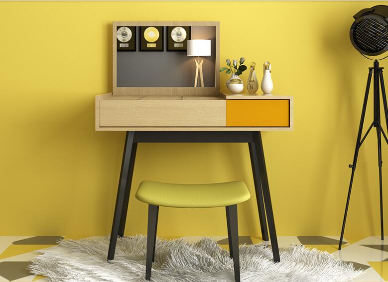 Description Picture 4 of itemThe bedroom dresser. Multifunctional flip dresser folding
