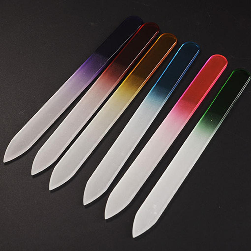 Best of 6pcs High Quality Nail File Crystal Polishing File Glass Nail Art Manicure File Women Girl Professional Polishing Tools 14 / 9CM Reviews & Tips