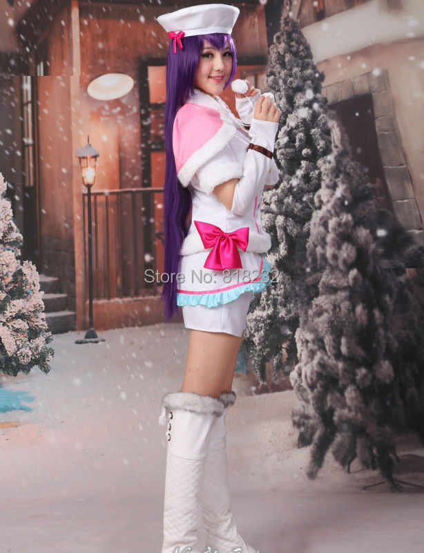 Love Live Snow Halation Sonoda Umi Cappa Tops Pants Uniform Outfit Anime Customize Cosplay Costumes -> Snow Halation Sonoda Umi Cosplay Uniform 5
