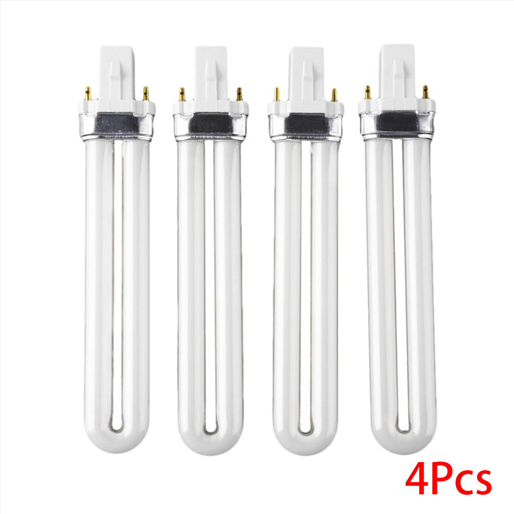 Best of Hot Sale 4Pcs / lot New Functional 9W Curing UV Gel Lamp Gel Nail Art Dryer Tube Replacement LED Nail Drying Lamp Manicure Tool Reviews & Tips - Image 2