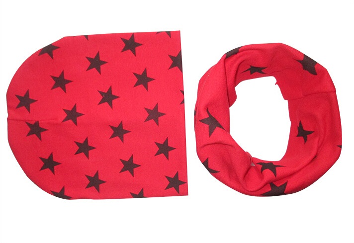 Tähtedega sall ja müts | kujundav pilt e-kaubamaja pildikogust