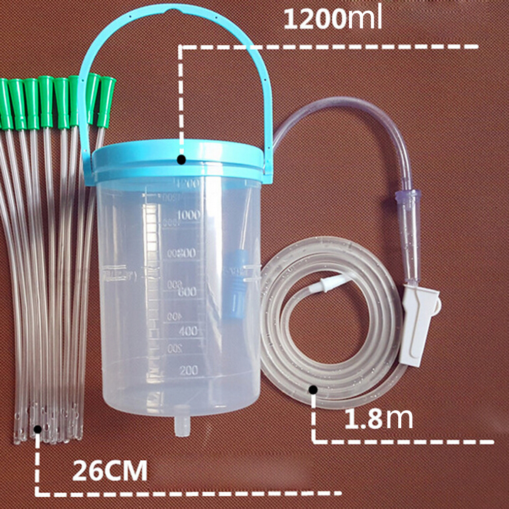 Best of 1Set Household Enema Bowel Barrel Enema Bag Device Gesen Coffee Intestine Bowel Hydrotherapy Device With 10 Tube Hygiene Product Reviews & Tips