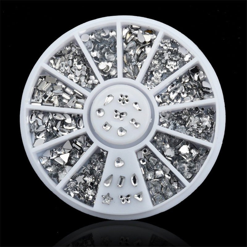 Best of 3D Butterfly Drill Flower Nail Rhinestones Crystal DIY Nail Art Decorations Manicure Tools Accessories NRD047 Reviews & Tips