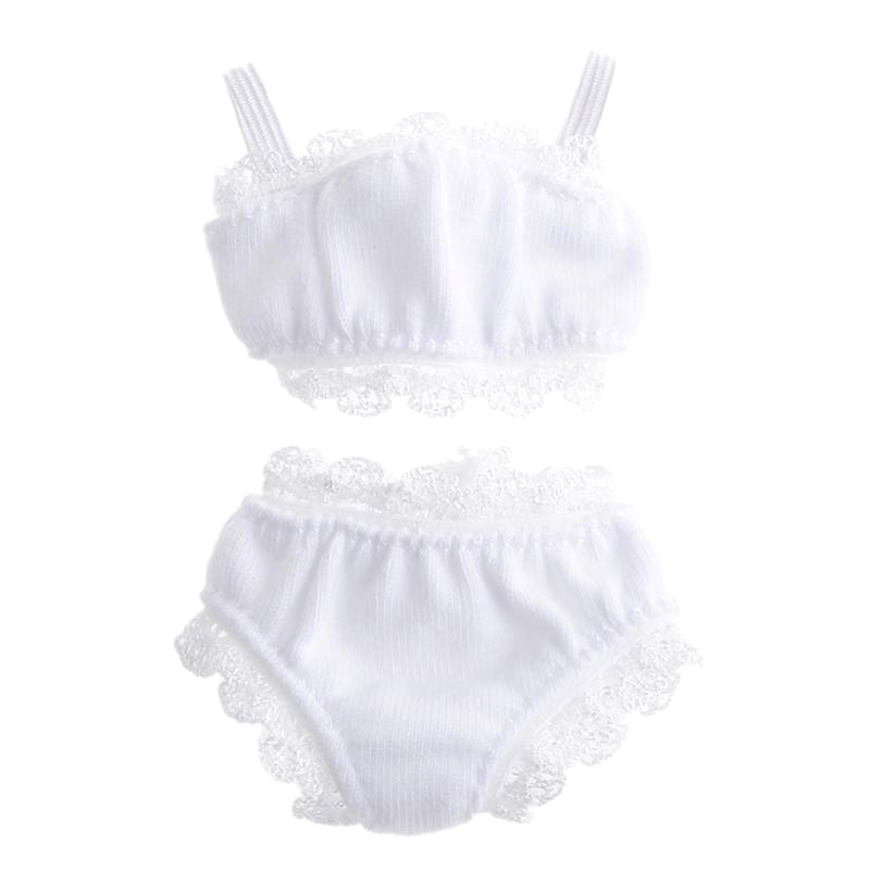 Handmade Dolls Clothes Lace Underwear Suit for 1/6 Blythe Doll 12 inch Doll