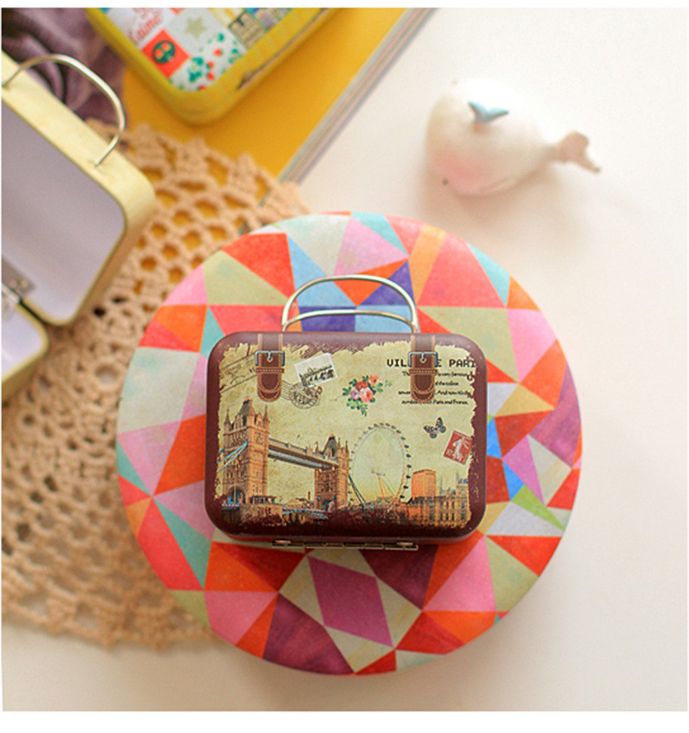 vintage candy storage box