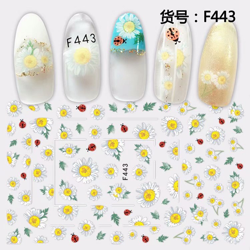 Best of Self-adhesive Insect Nail Sticker Decals For Nail Art Tips Decorations Manicure Fake Nails Supplies Butterfly Dragonfly Bee Reviews & Tips - Image 5