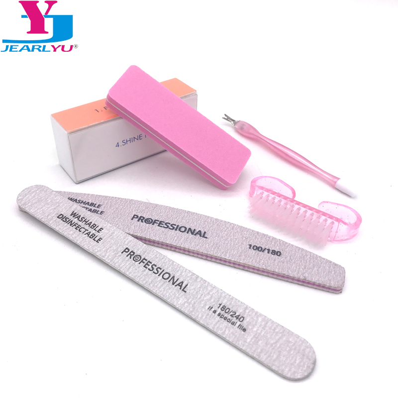 Best of 6 Pcs / Set Nail Files Brush Durable Buffing Grit Sand Fing Nail Art Tool Accessories Professional Nail File UV Gel Polish Tools Reviews & Tips