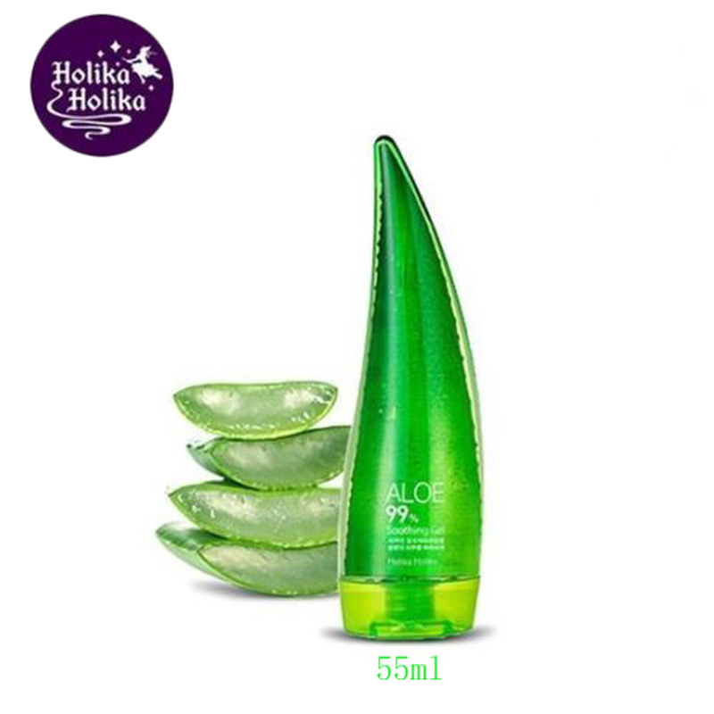 Best of HOLIKA HOLIKA Aloe 99% Soothing Gel 55ml Aloe Vera Gel Skin Care Face Cream Acne Treatment Anti Winkle Whitening Moisturizing Reviews & Tips