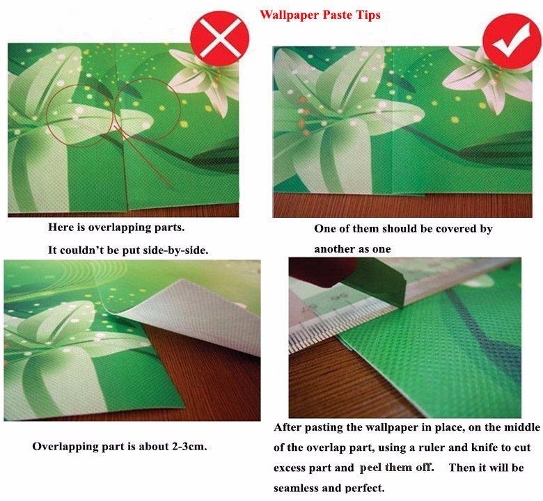 roheline tapeet lillede ja juhistega