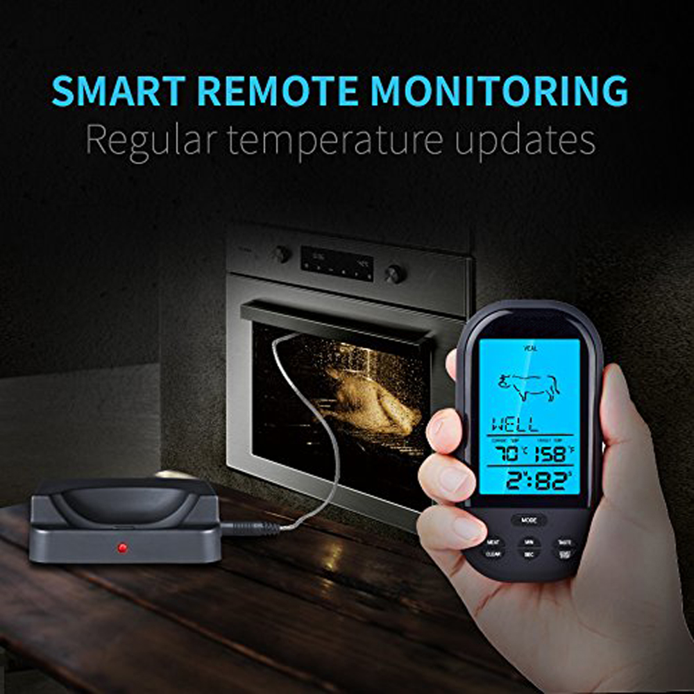 Elektrooniline termomeeter toidu jaoks | kujundav pilt e-kaubamaja pildikogust