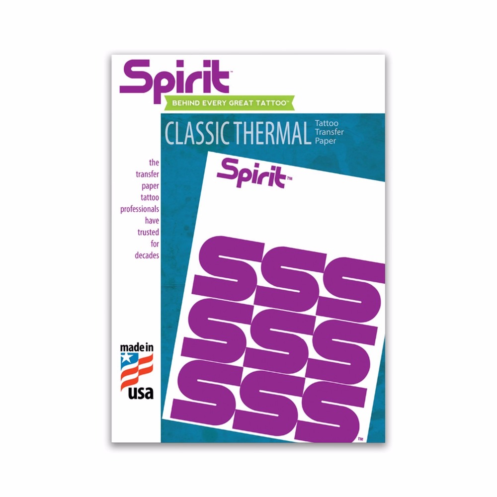 Best of SPIRIT Classic Thermal Stencil Transfer Paper &amp; SPIRIT Classic Sheet FreeHand Transfer Paper Copier Paper For Tattoo Supply Reviews & Tips