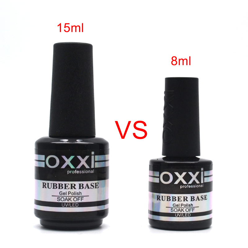 Best of Oxxi Latest 15ml Nail Rubber Base Coat Semi Permanant UV Gel Varnishes Primer For Nails Matte Top Coat Nail Art Base Top Gellak Reviews & Tips - Image 4