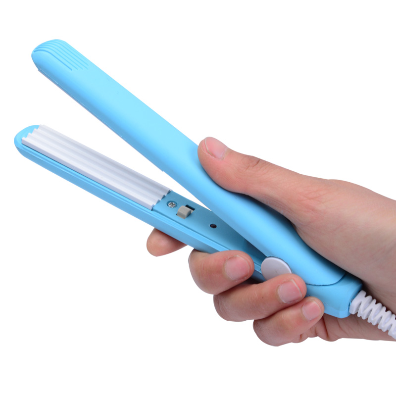 Description Picture 4 of itemPortable Fluffy Small Waves Corrugated Curling Hair Electric Hair Straightener Crimper Hair Curlers Curling Irons Styling Tools