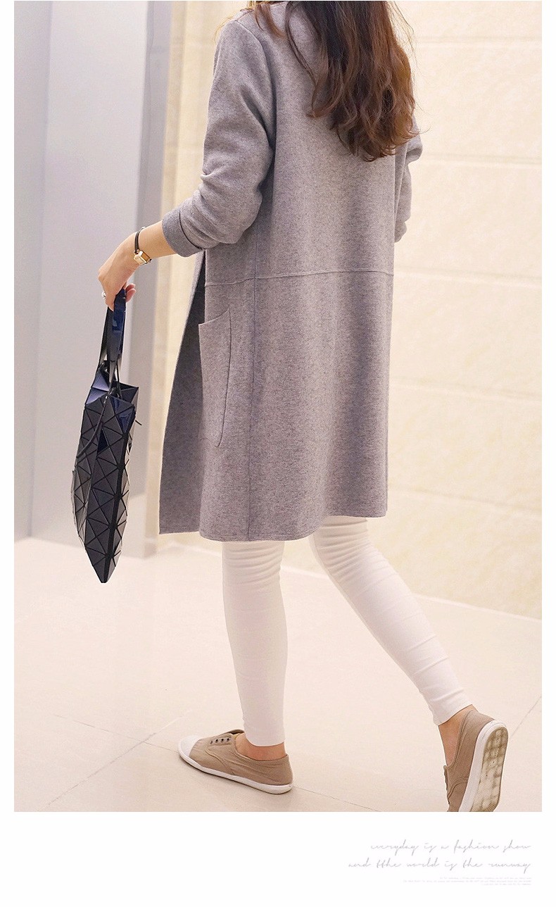 Suurte taskutega pikad kardiganid | kujundav pilt e-kaubamaja pildikogust