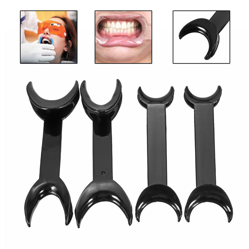 Best of 4 PCS Dental Tool T-Shape Intraoral Cheek Lip Retractor Opener Double Head Orthodontic Teeth Mouth Opener Size Small+ Large Reviews & Tips