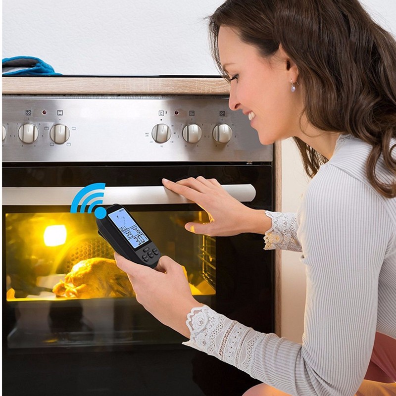 Elektrooniline termomeeter toidu jaoks | kujundav pilt e-kaubamaja pildikogust