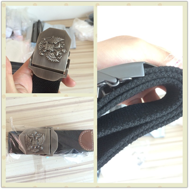 must püksirihm metallist pandlaga, millel on vene embleem