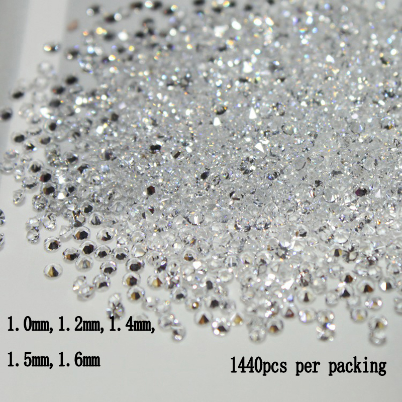 Best of New All Sizes 1440pcs Crystal Chaton Micro Manicure Tiny Mini Rhinestones Glass Beauty Accessories For Nail Art Decorations Reviews & Tips