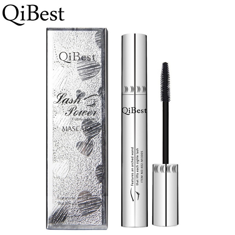 Best of Qibest 3D Black Mascara Waterproof Lengthening Curling Eye Lashes Rimel Mascara Silicone Women Professional Makeup Mascara 5g Reviews & Tips