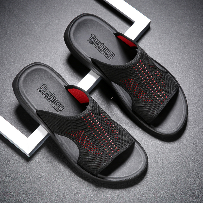 WEH slides mens sandal luxury genuine 
