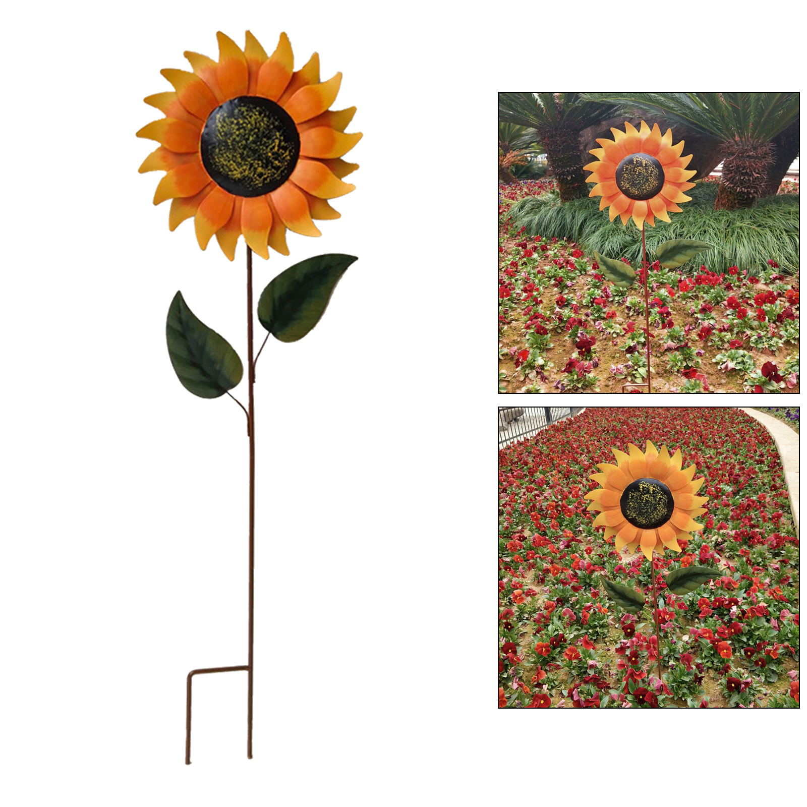 Outdoor Fall Plant  Stake Garden Yard Landscape Decoration Art