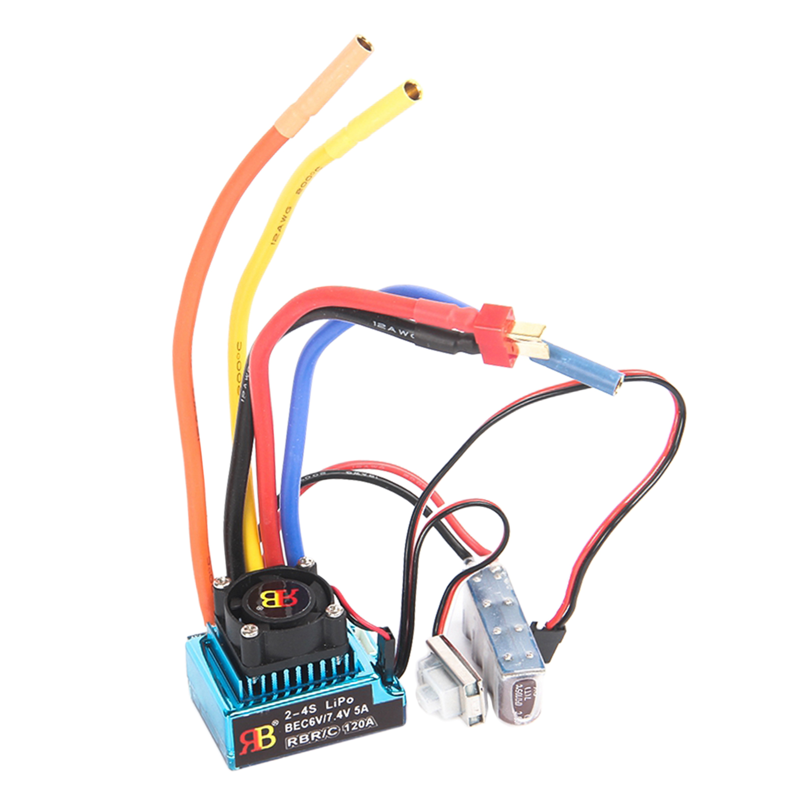 120A Brushless ESC (Electric Speed Controller) Splashproof for 1/8 1/10 RC