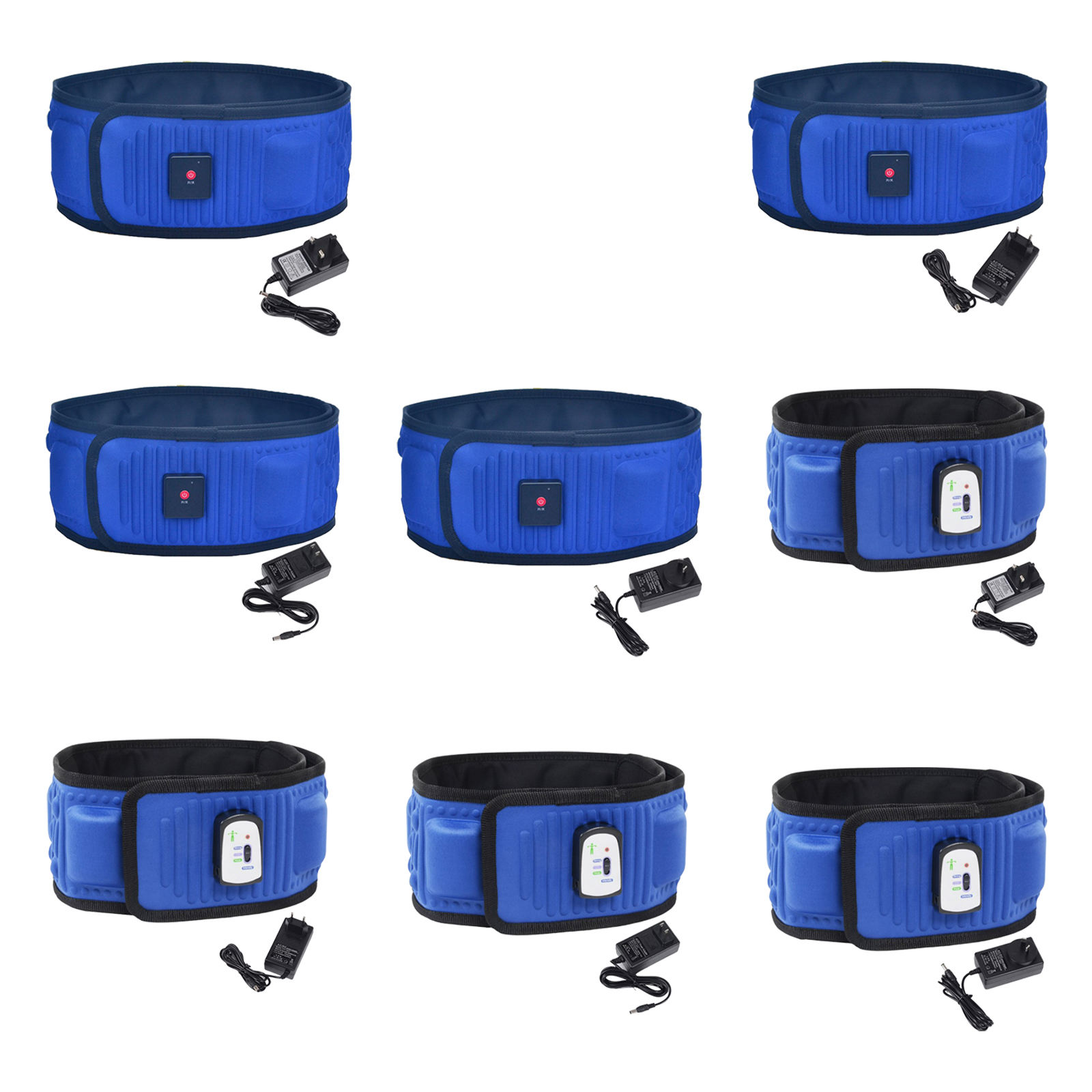 Waist Heating Pad Band Adjustable Massage Belt Arthritic Stomach Thigh US