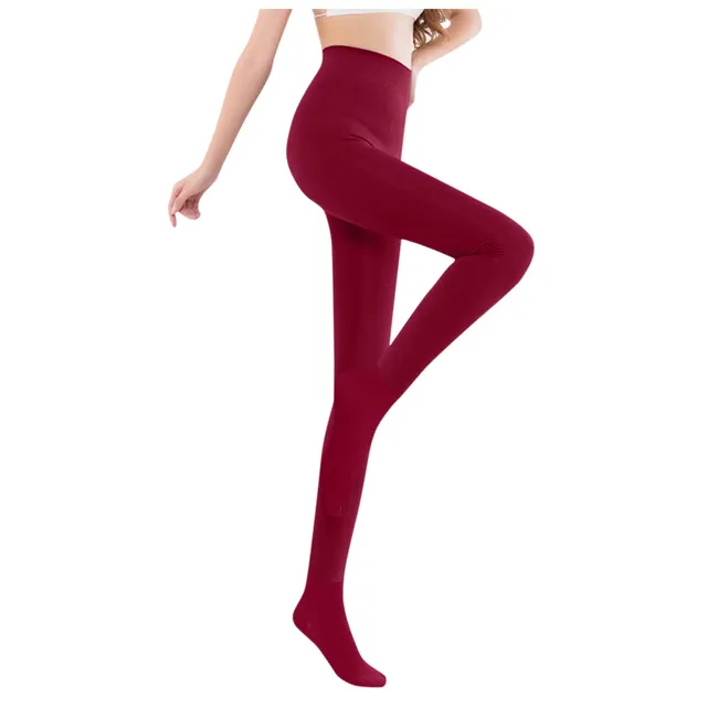 American Trends Fleece Lined Tights Women Winter Thermal Warm Leggings for  Women Thick Tights Slimmer Opaque Pantyhose : : Clothing, Shoes 