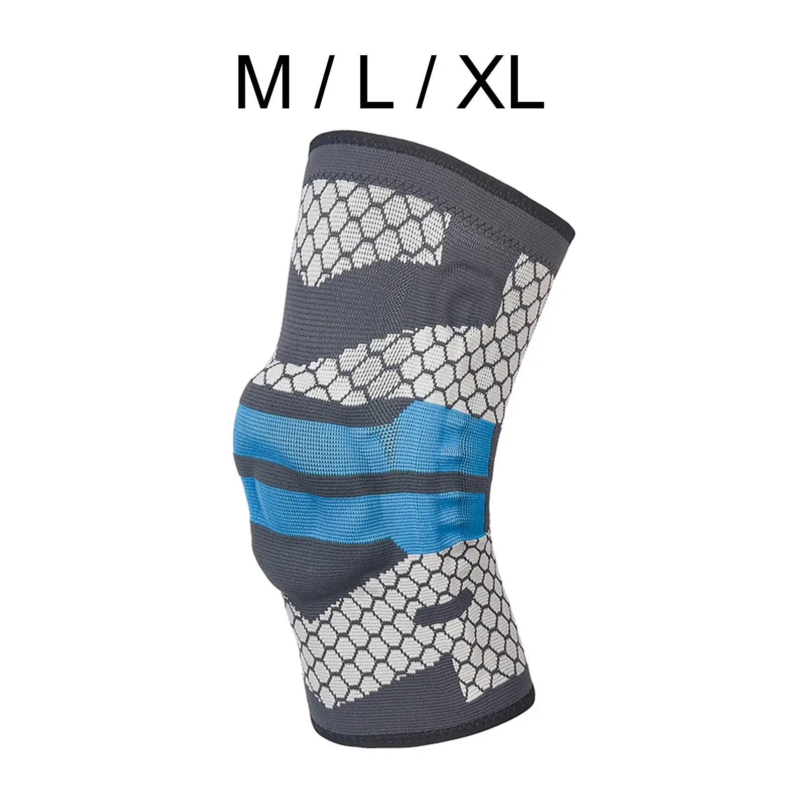 Knee Brace Keep Warm Washable Absorb Sweat Protection Knees Protective Gear Shock Cushioning Nylon for Running Mountaineering