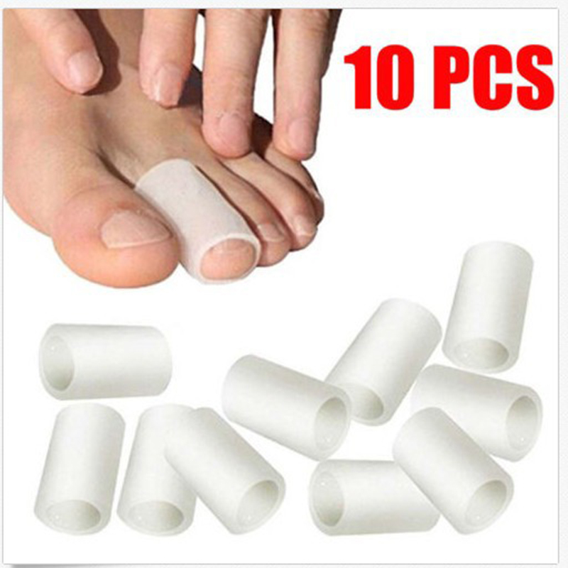 Best of 10 Pcs Silicone Gel Finger Tube Protector Toe Sleeves For Friction Pain Relief Foot Care Tool Finger Protect Reviews & Tips