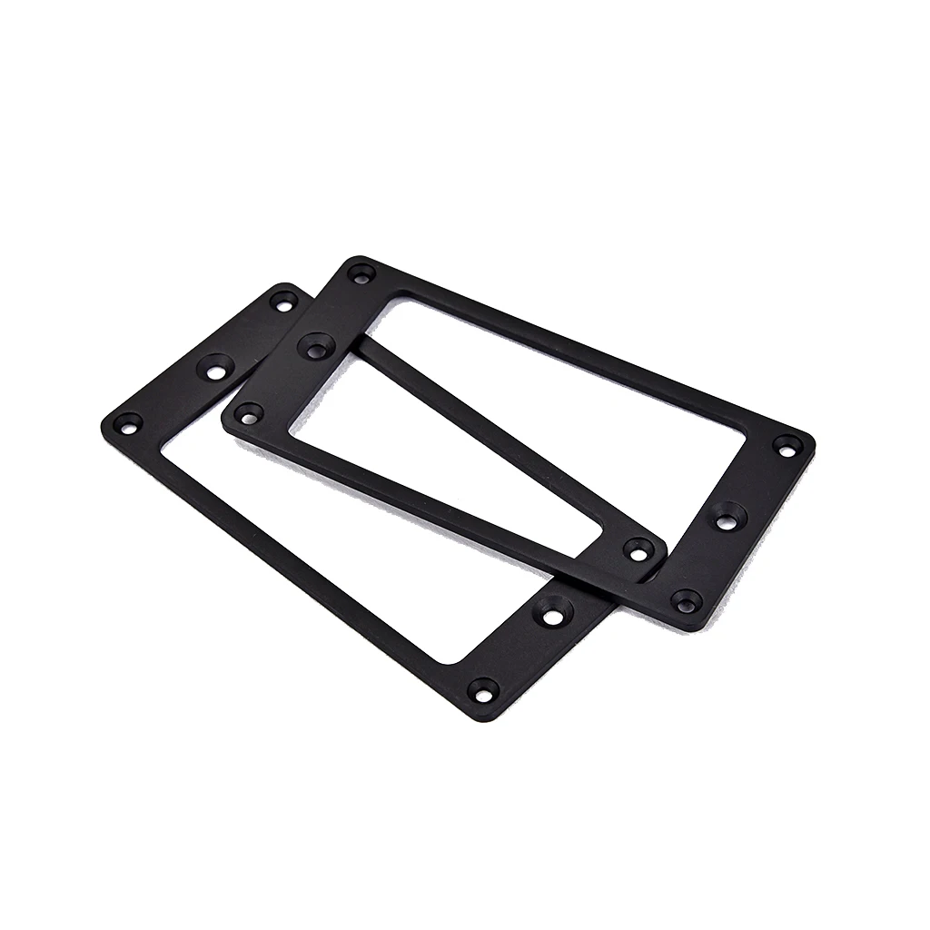 2pcs Black Electric Guitar Humbucker Pickup  Frame for  Guitar