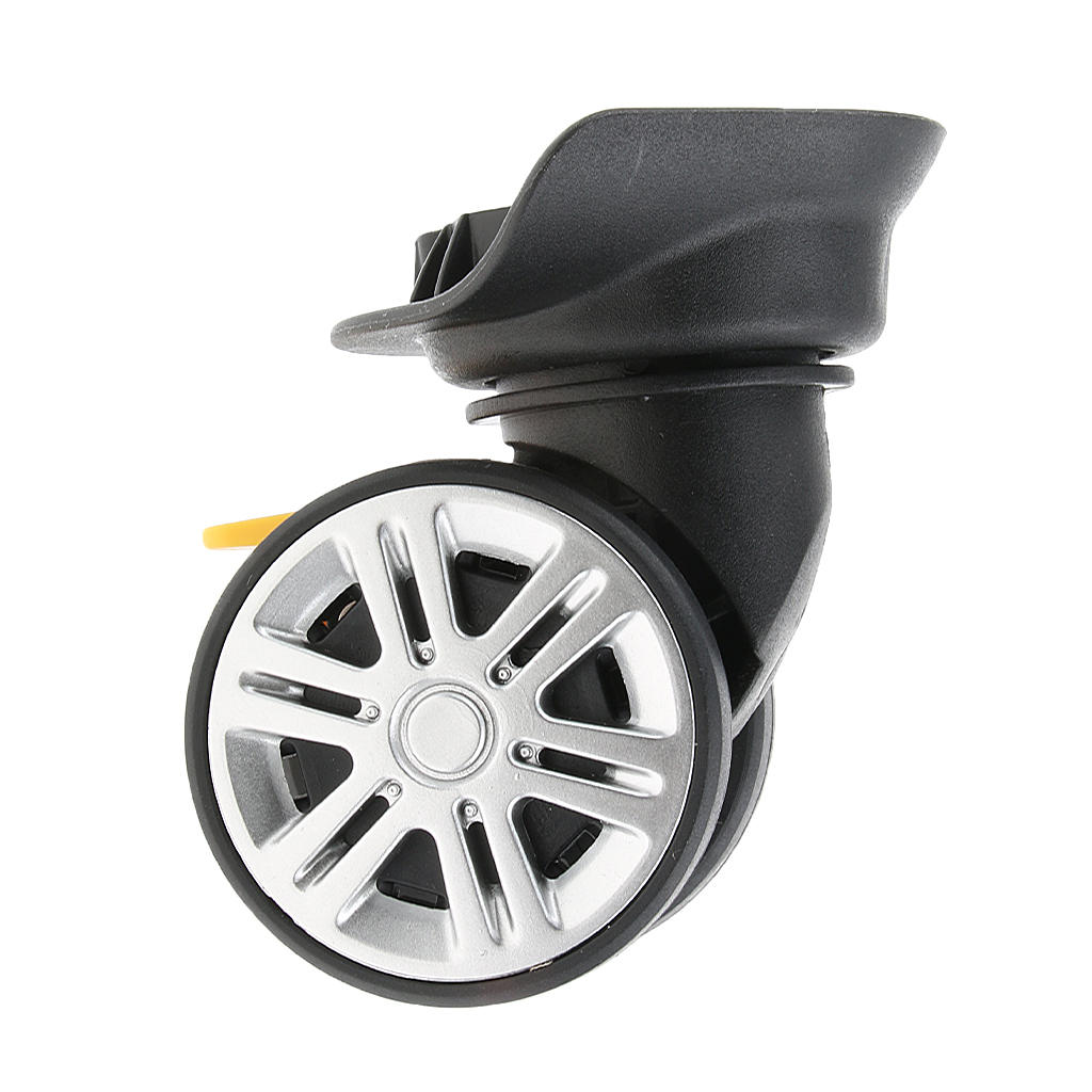 Luggage Brake Wheels Suitcase Replacement Repair Casters( A60,Couple )