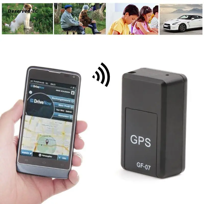 GF-07 Mini GPS Tracker Tracking Device Real-time Locator Magnetic Enhanced Locator home alarm system keypad
