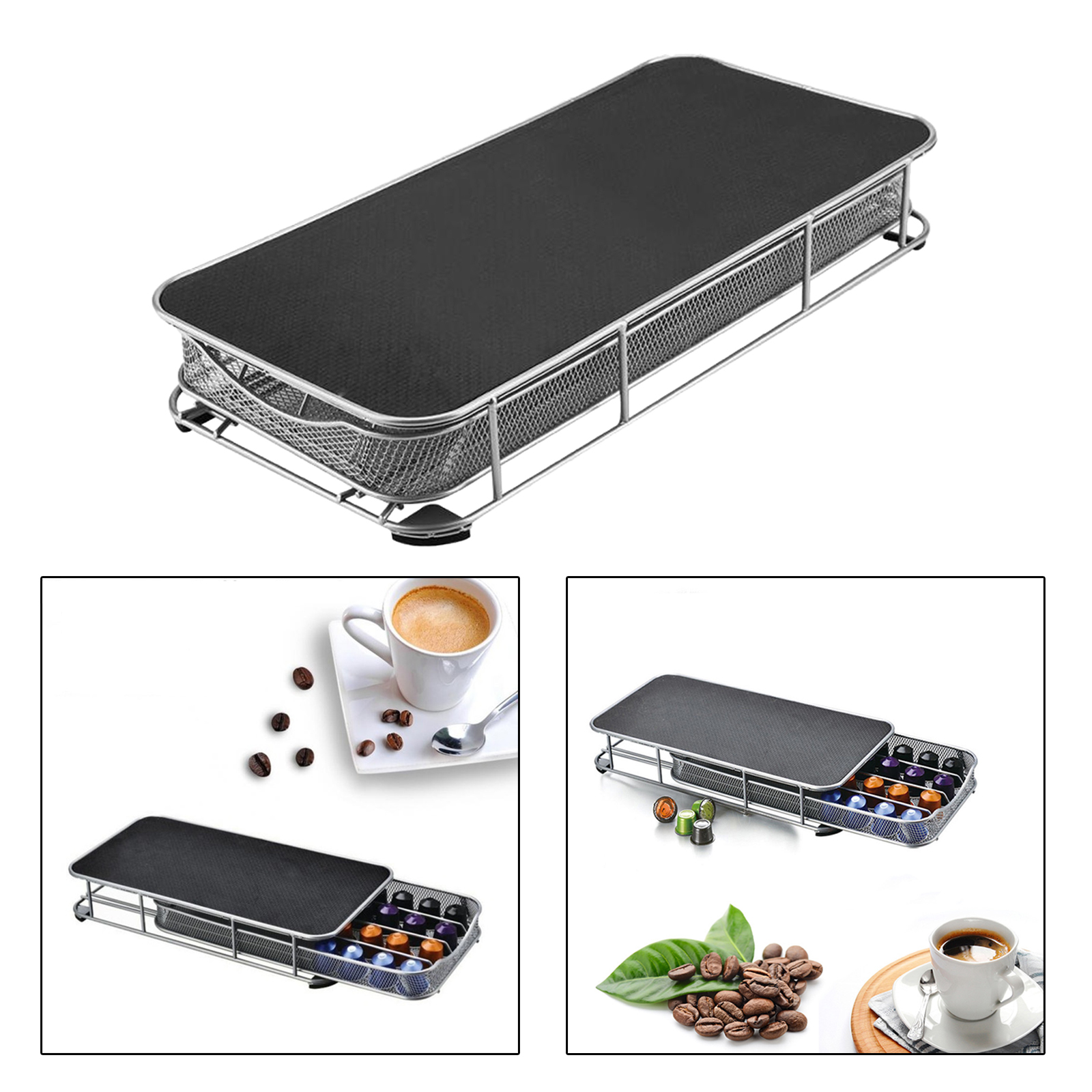 Coffee Holder Drawer Type Storage Rack Coffee Capsule Holder Cafe Shop Display Rack
