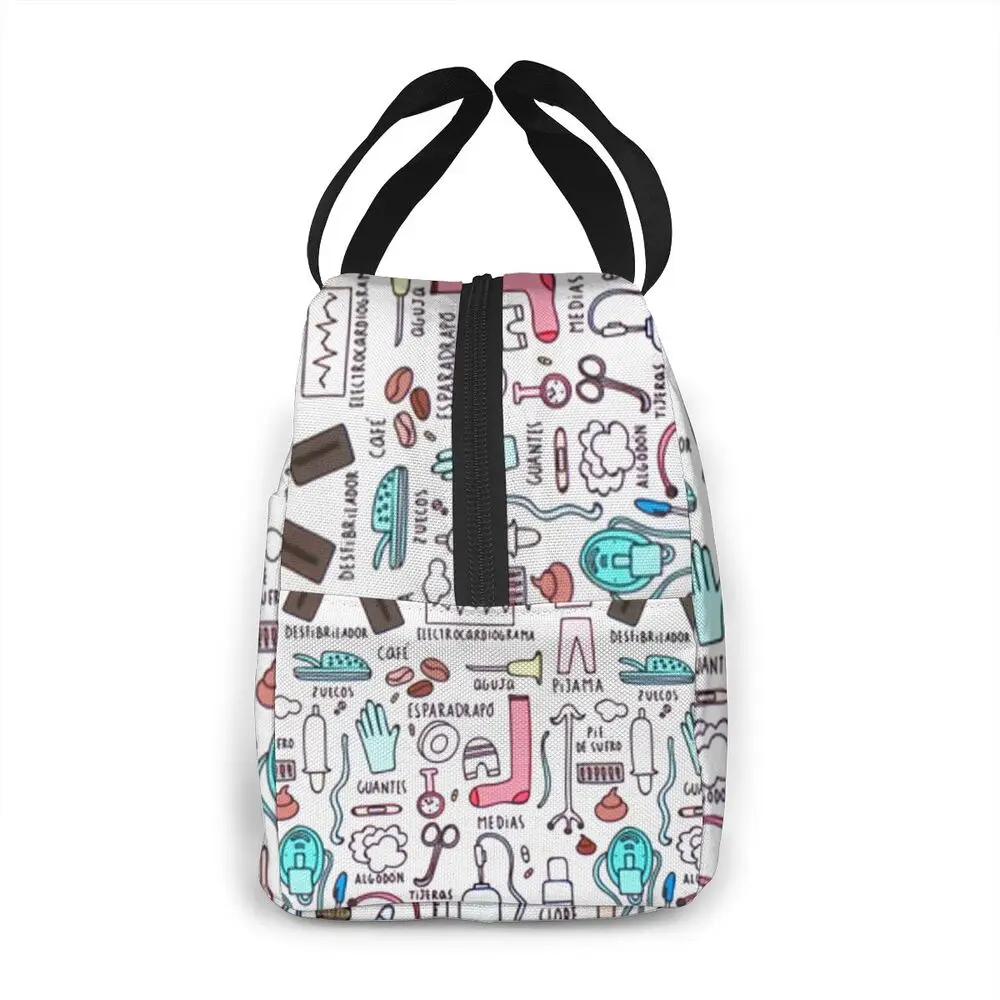 NOISYDESIGNS-Tote Cooler Bag para Crianças, Nurse Bag