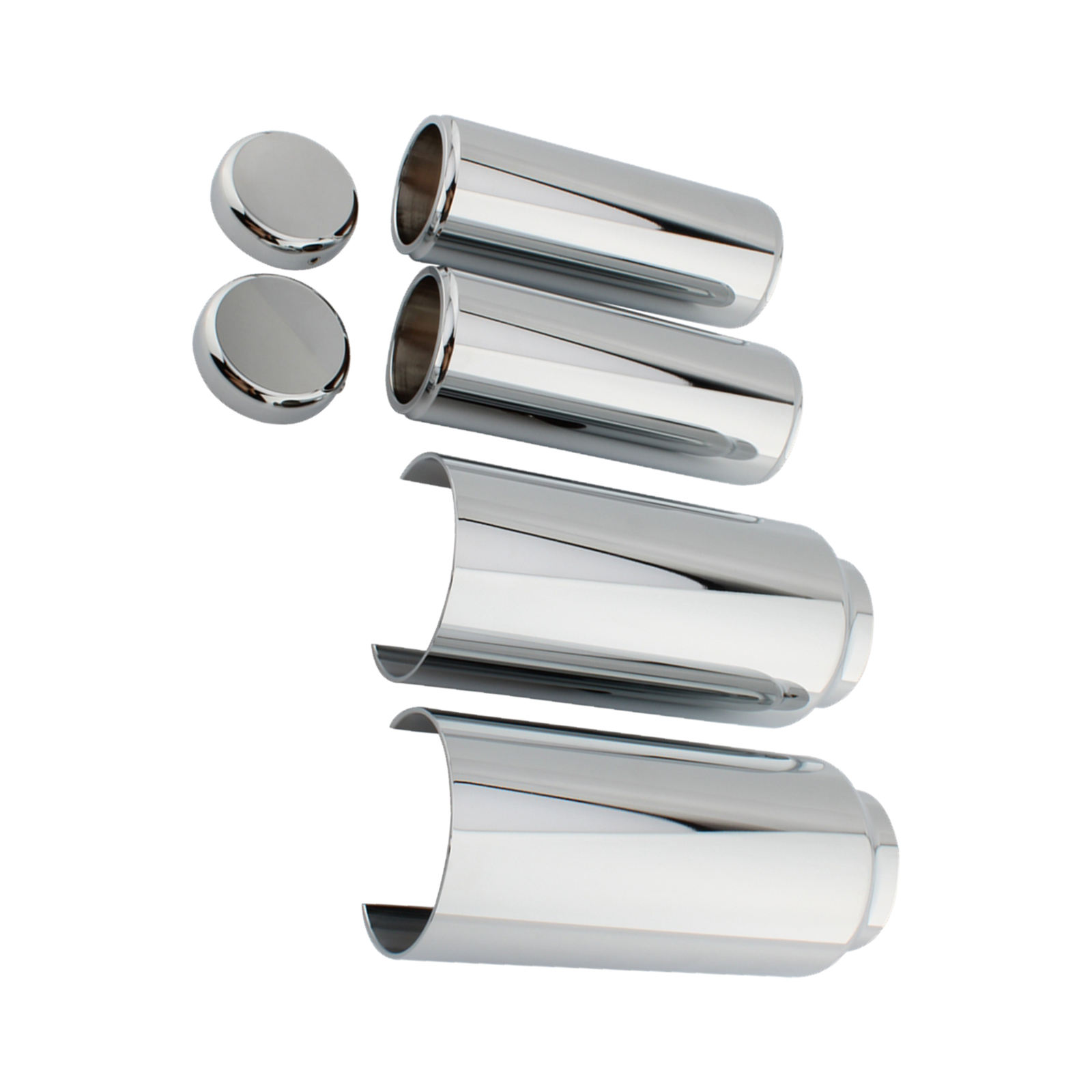 Motorcycle Full Fork Cover Set Tube Cover for Street Bob 18-21 Motorbike Replace Parts Acc