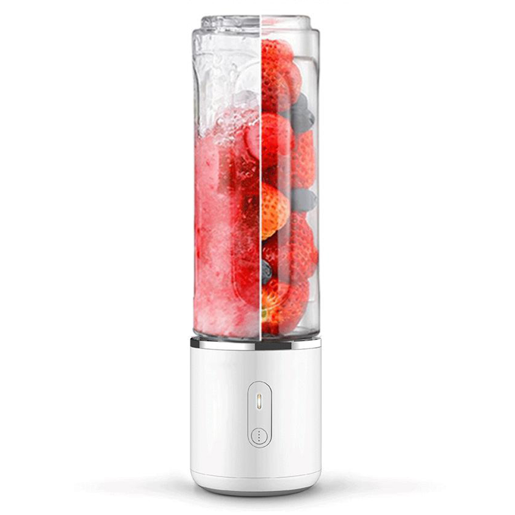500ml Portable Juice Blender USB Juicer Cup Multi-Function Fruit Mixer 6 Blades