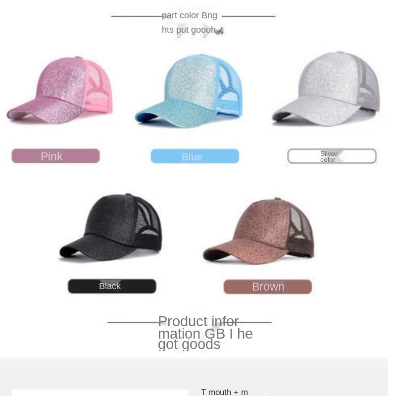 Casquette Femme été Avec Queue De Cheval - Protection UV, Réglable - Coton Léger - Sport, Plage, Voyage