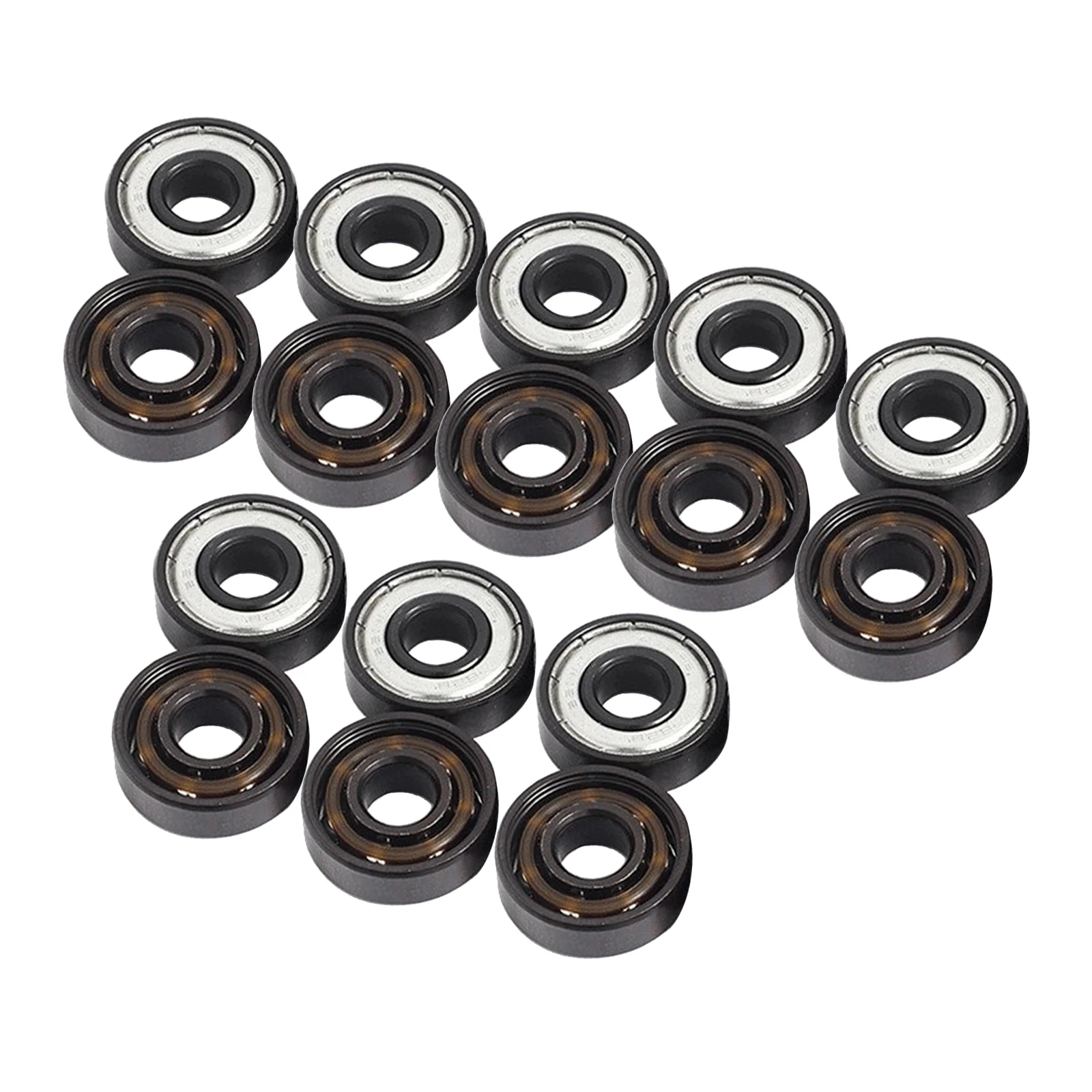 16x Pro 608 Skateboard Bearings Precision Longboard Skate Board Accessories