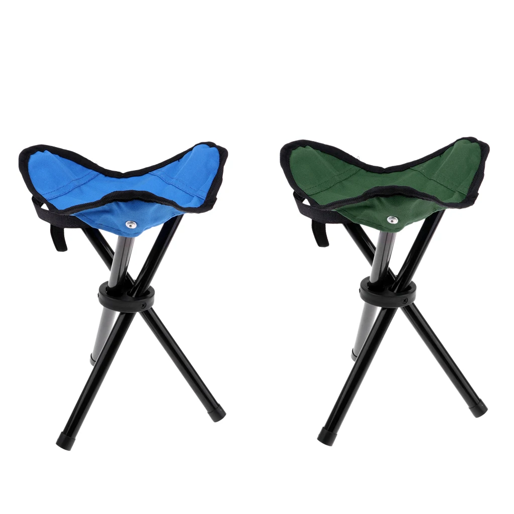 Foldable Portable Tripod Stool Folding Chair for Outdoor Fishing Camping Hunting Hiking Ultralight