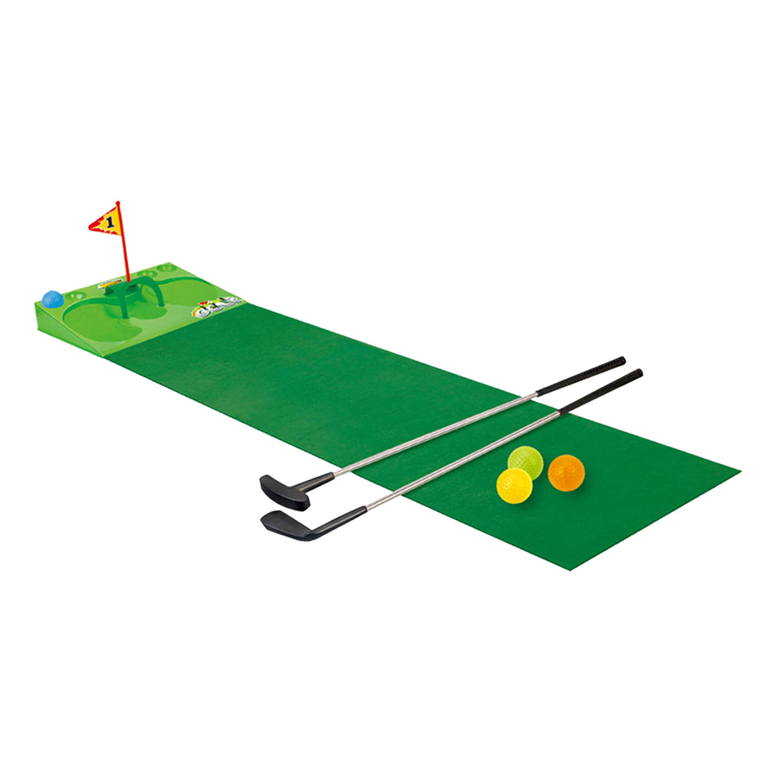 Golf Practice Set Family Plastic Muti-Function Gift Portable Simulation Toy Games Mini Exercise Table for Outdoor Office Kids