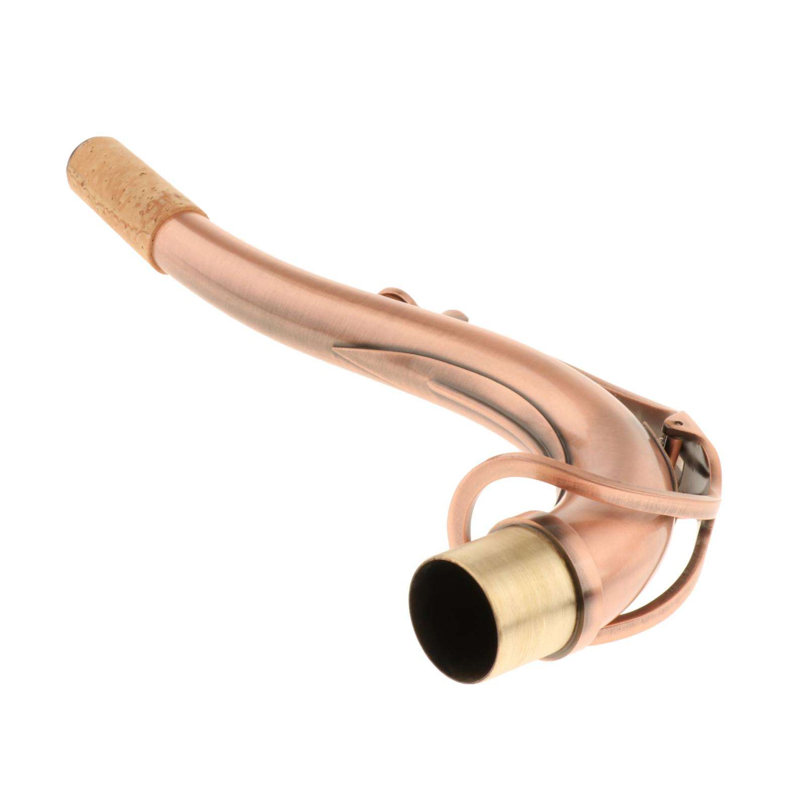 Tenor Saxophone Bend Neck Good Tone Brass Material Sax Woodwind Instrument Replacement Accessory