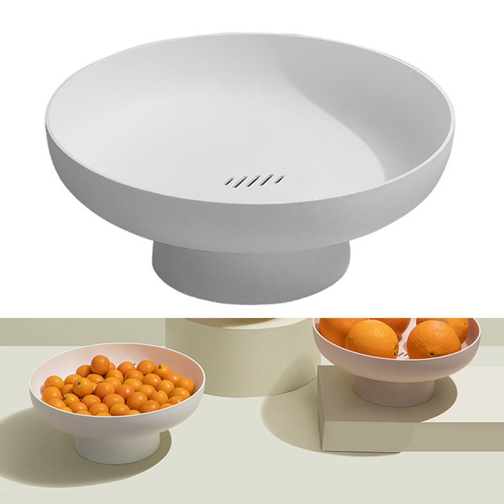1pc Multifunction Fruit Snack Tray Drainer Basket Appetizer Living Room Kitchen Tool for Nuts Condiments Bread