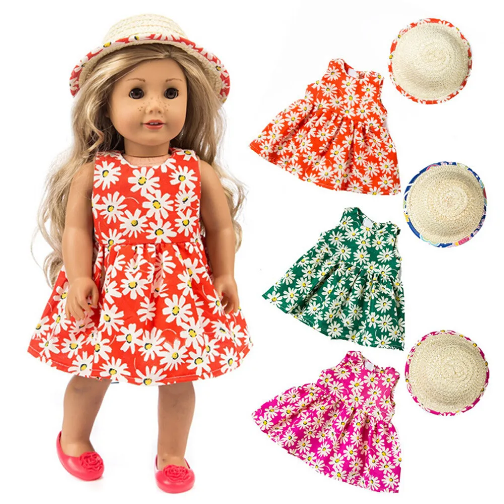 TianranRT robe de poupée pour 18 pouces American Girl poupée accessoire fille jouet 