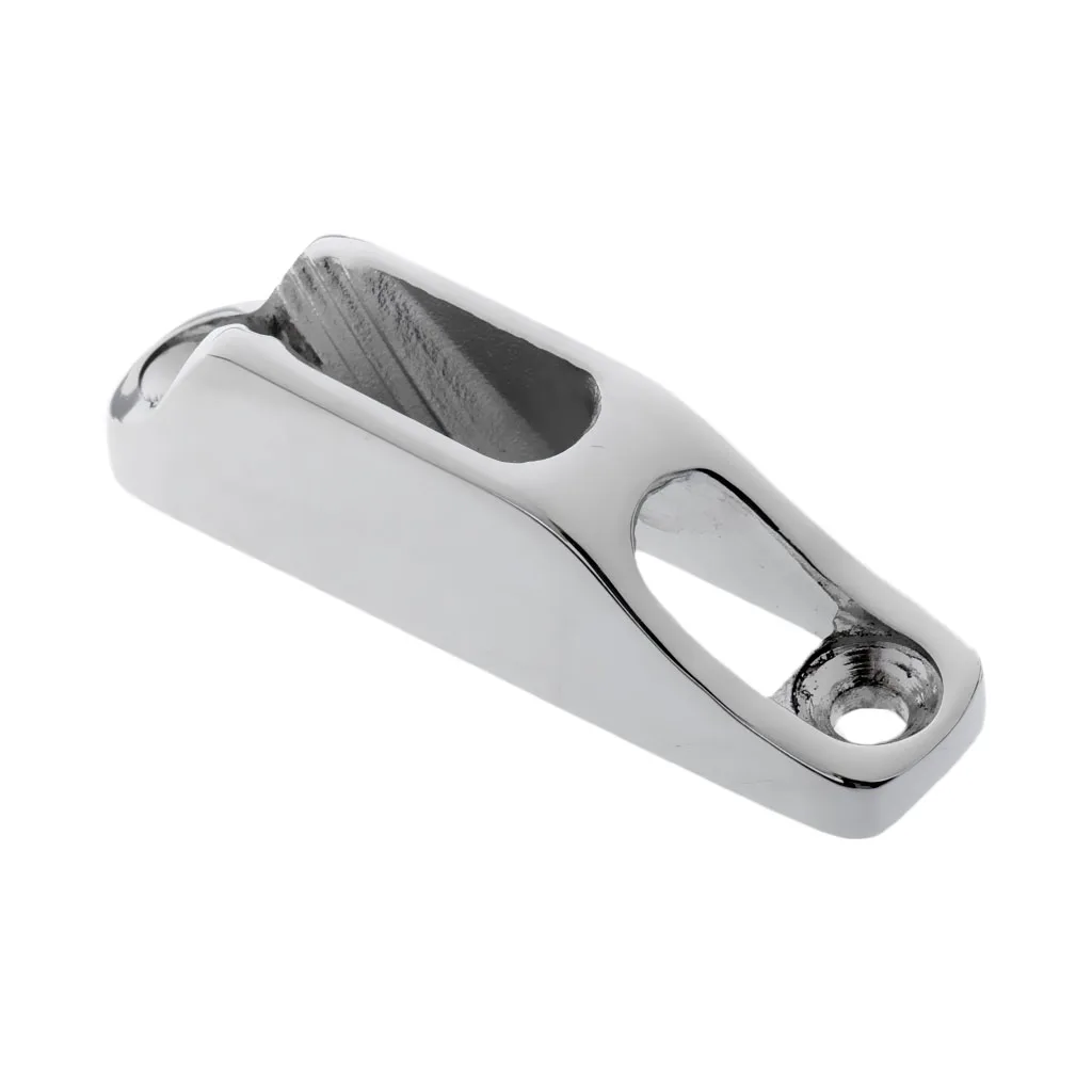 Mini   Boat   Rope   Clam   Cleat  -  316   Marine   Grade   Stainless   Steel