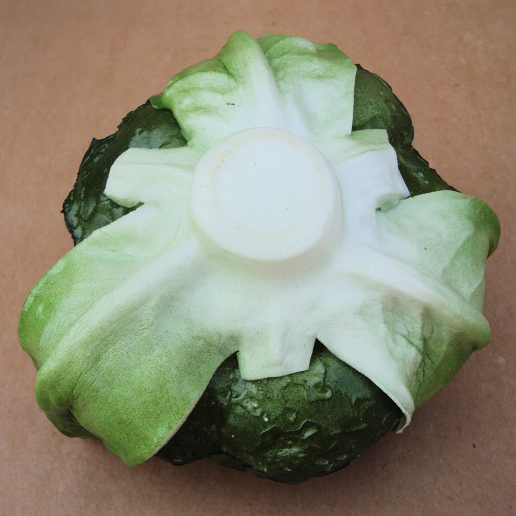 Realistic Fake Green Broccoli Artificial Vegetable Kitchen Pretend Decor Toy