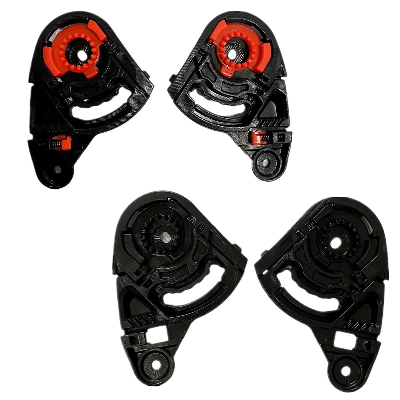 Motorcycle Helmet Gear Plate/Ratchet Set Shield Plastic Case Fit for MT , Blade2 Revenge2 Rapide Bike Racing