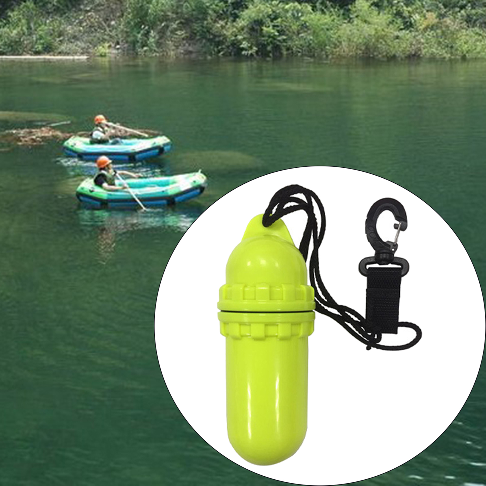 Scuba Diving Kayaking Waterproof Dry Box Gear Accessories Container Case & Rope Clip For Money ID Cards License Outdoor Sports