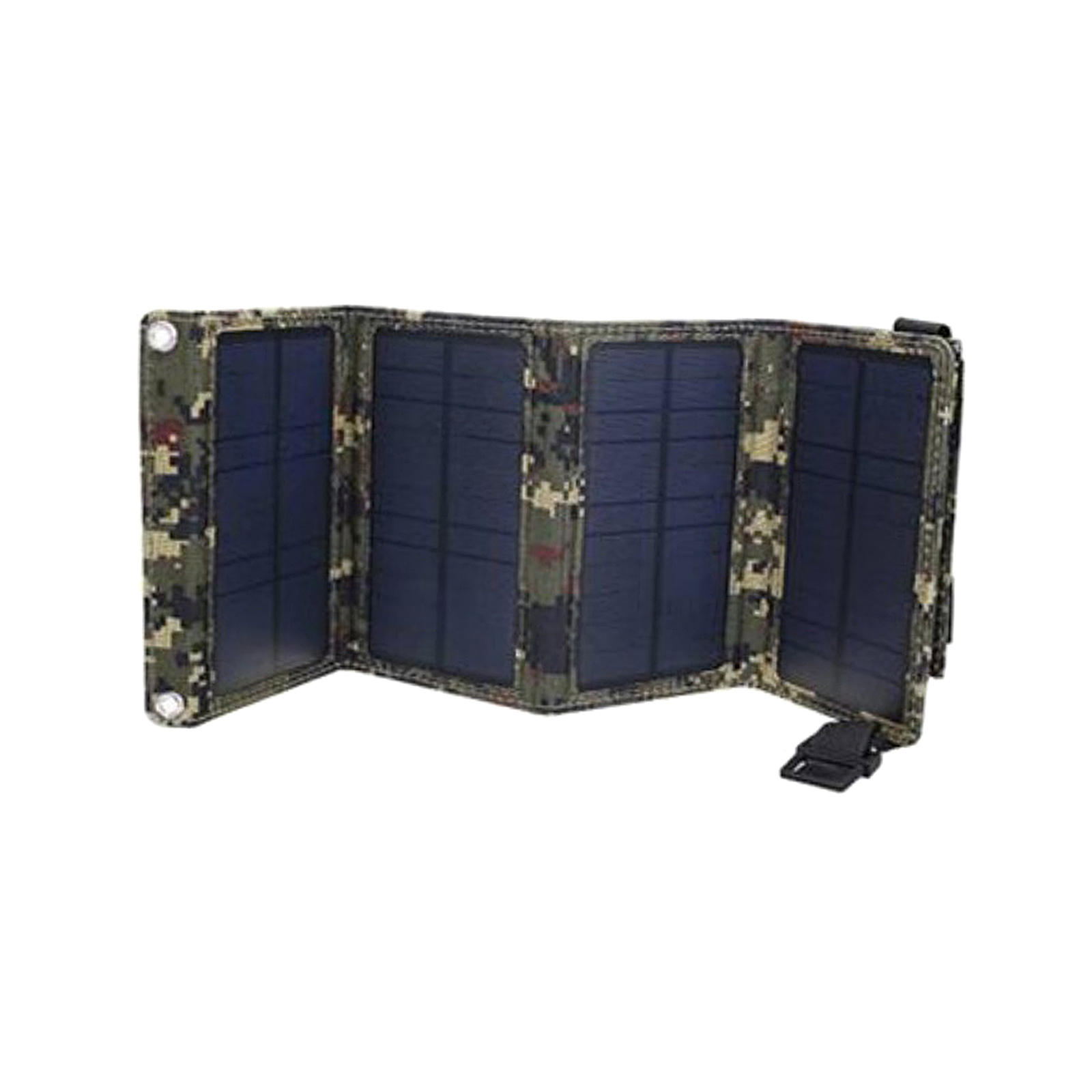 Foldable Solar Panel USB Battery Power Bank Waterproof Monocrystalline Battery Charger 5.5V for Smartphone Tablet Camping Travel